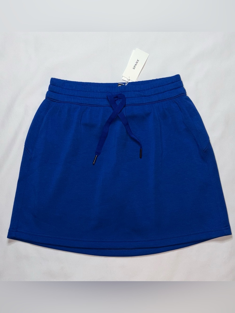 SPANX AirEssentials Skort Cerulean Blue NWT Size Small Athleisure Lounge Tennis